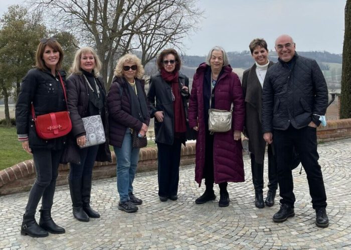 Alcuni dei tour operator americaniin visita in Langhe Monferrato Roero