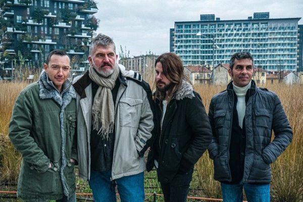I quattro componenti del gruppo Le Forbici