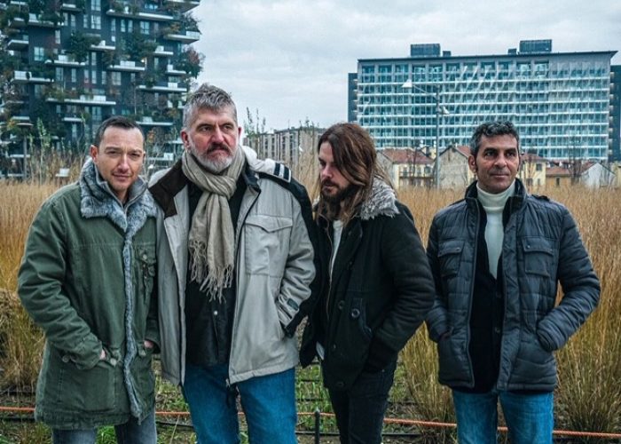 I quattro componenti del gruppo Le Forbici