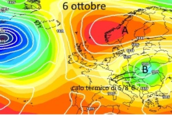 Arriva l'autunno: temperature in netto calo