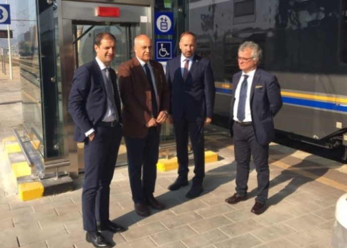 Asti: attivi i nuovi ascensori in stazione