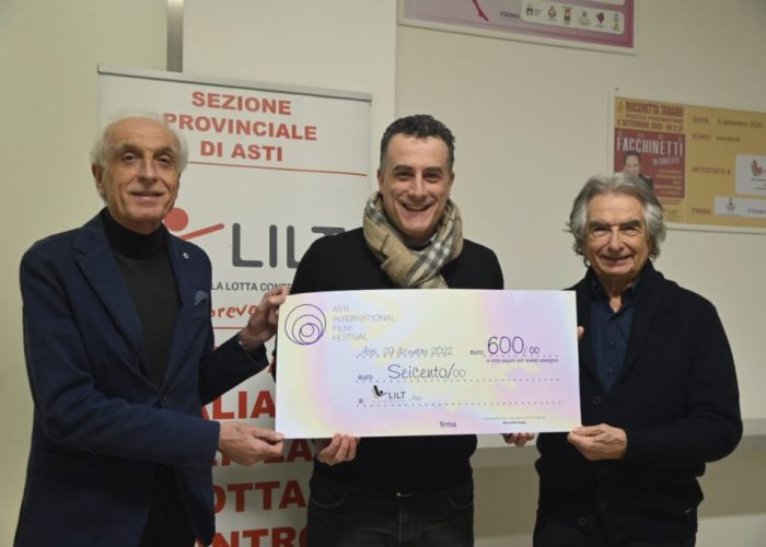 Asti film festival 600 euro alla Lilt