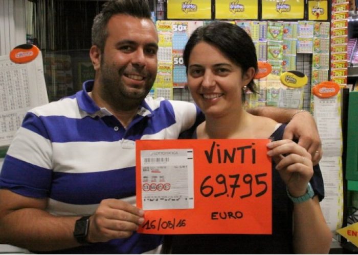Asti: vinti al Lotto 69.795 euro