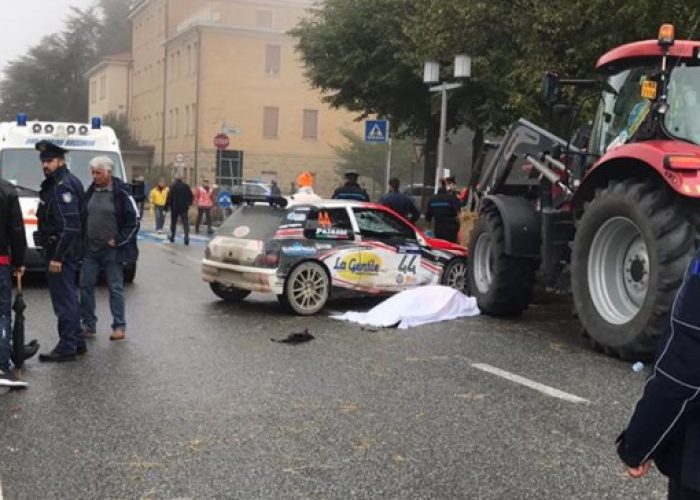 Astigiano travolto e ucciso al Rally di San Marino