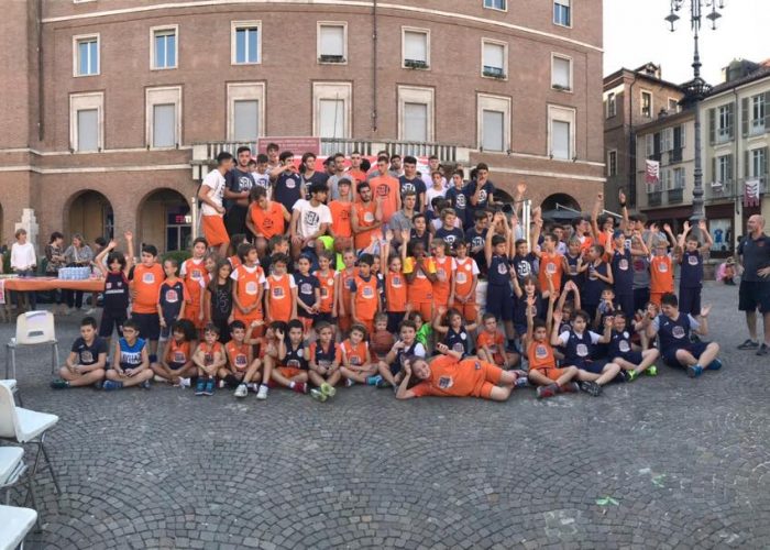 Il gruppo di atleti della SBA