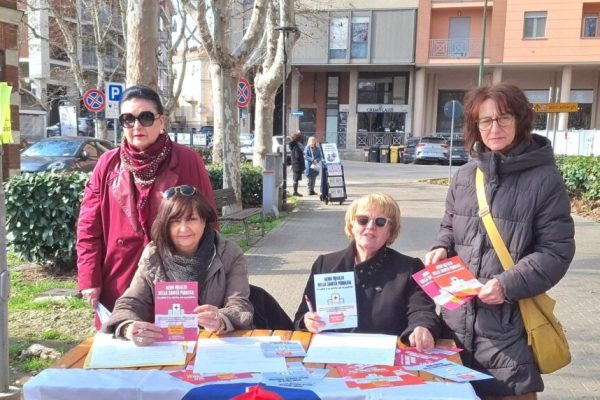 Banchetto sanità referendum sito