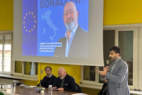 Bonaccini con Domenico Rossi