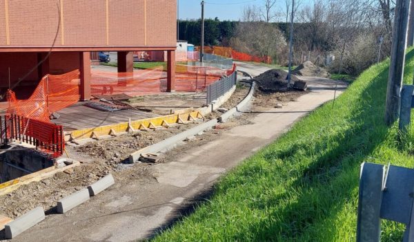 Cantiere in via Ceca
