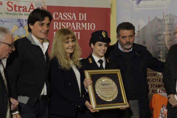 Carola Rainero, al centro, eletta sportiva dell'anno