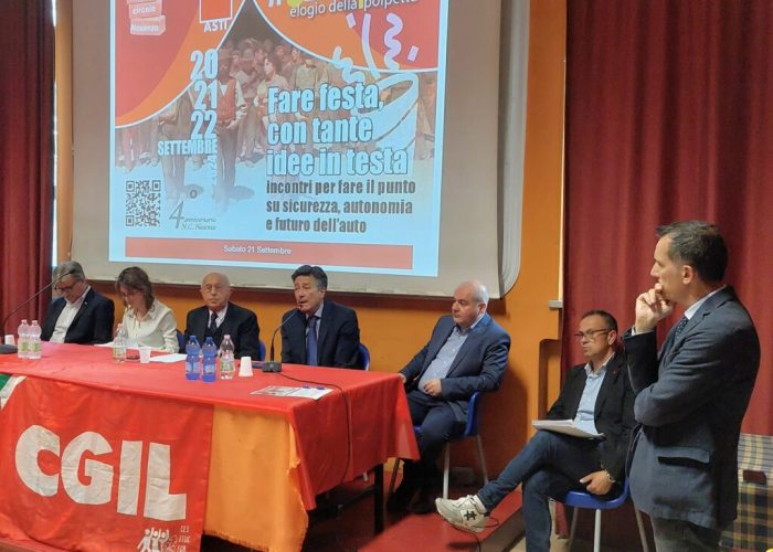 Cgil incontro con Raffaele Guariniello