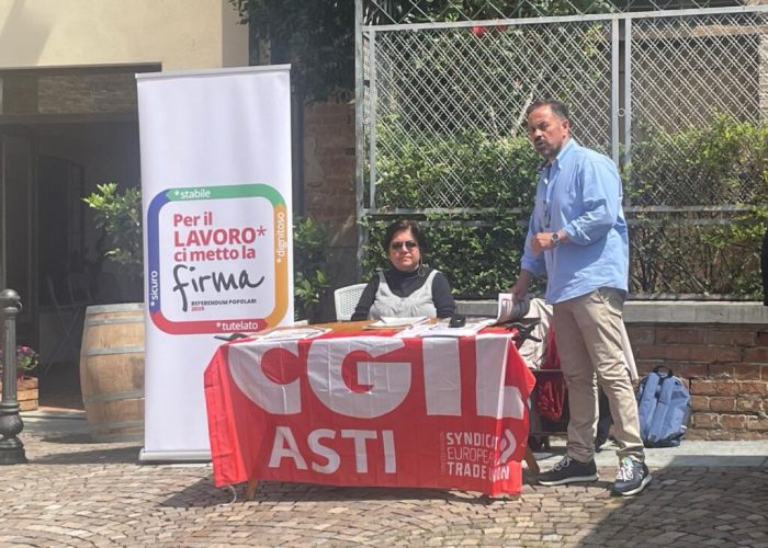 Cgil raccolta firme referendum