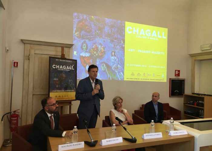 presentazione mostra Chagall
