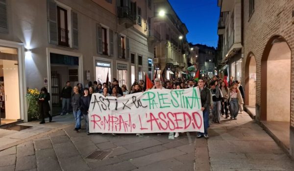 Corteo Asti per la Palestina
