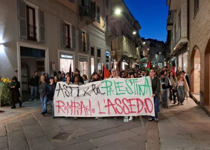 Corteo Asti per la Palestina