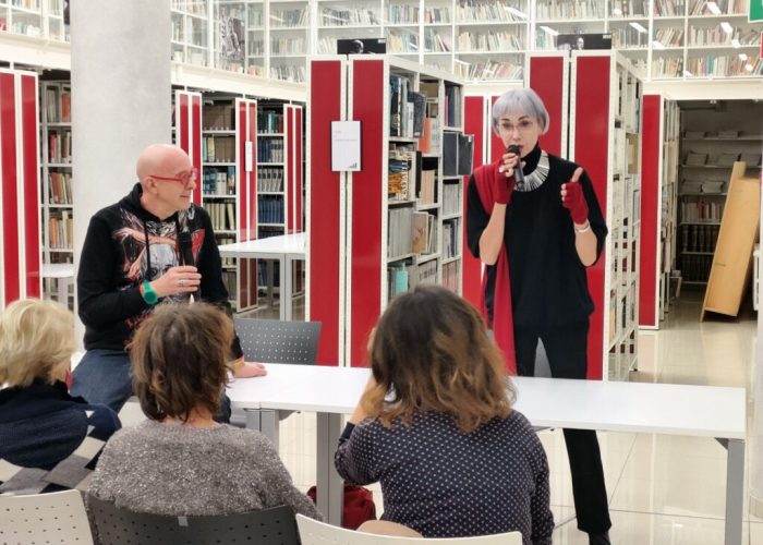 Cotto e Fusco in biblioteca