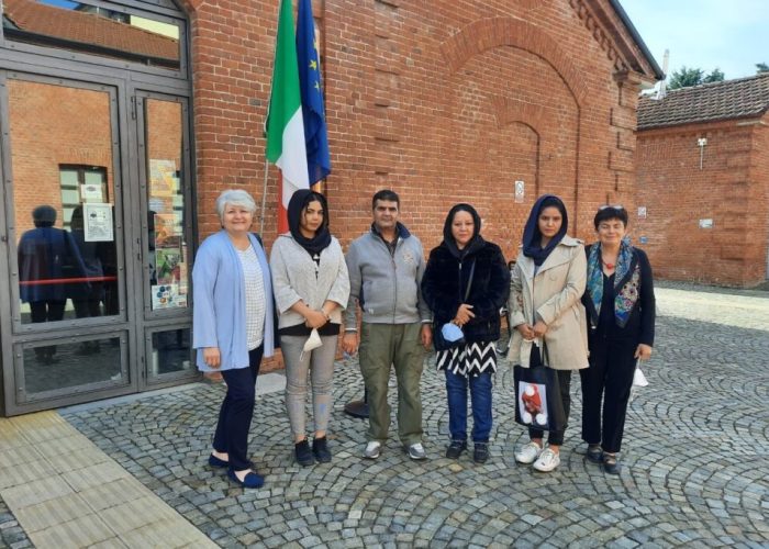 Cpia La famiglia sultani con le maestre Raffaella Rozzo e Laura Basso