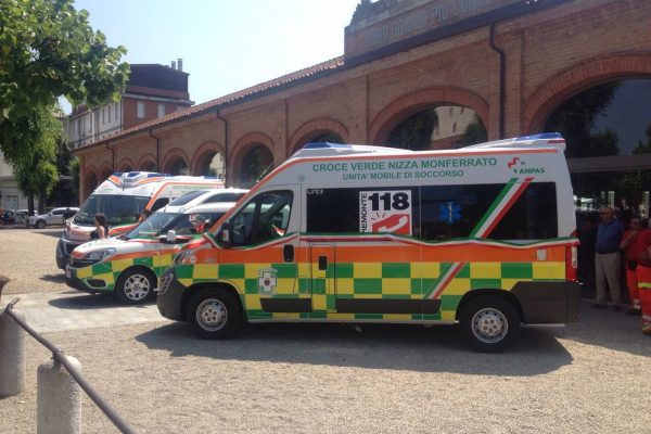 Ambulanze della Croce verde di Nizza Monferrato