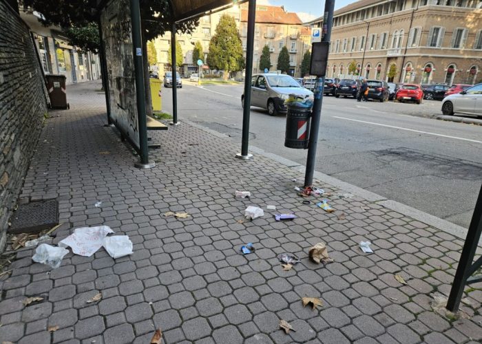 Degrado senza fine da piazza Vittorio Veneto alle Antiche Mura