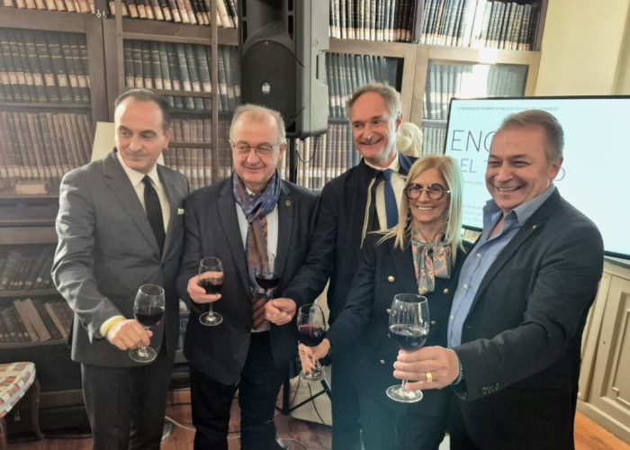 ENO del Turismo presentazione Alberto Cirio Fulvio Mazzocchi Bruno Bertero Liliana Allena Paolo Bongioanni