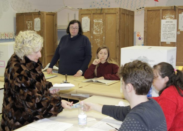 Elettori al voto domenica 4 marzo
