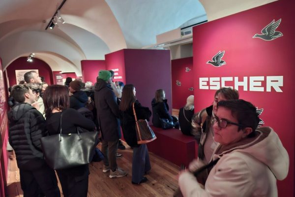 Escher visitatori inizio gennaio