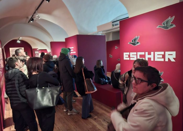 Escher visitatori inizio gennaio