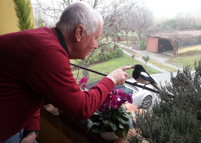 FRANCO FRANCESCATO con gazza