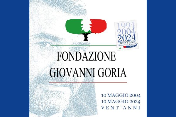 Fondazione Giovanni Goria logo anniversario