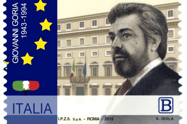 Il francobollo per ricordare Giovanni Goria