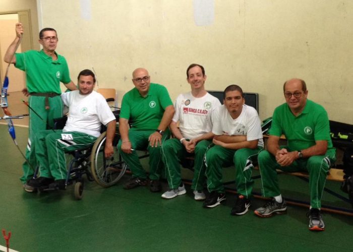 Gli atleti del GSH Pegaso a Subiaco