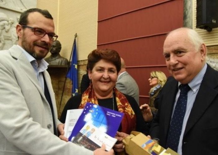 Marco Goria con il Ministro Bellanova e Carlo Cerrato