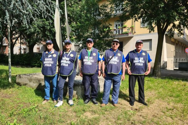 Guardie Ambientali Asti al parco Biberach