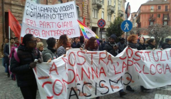 corteo antifascista
