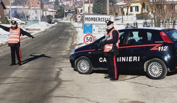 posto di blocco carabinieri
