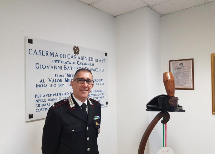sottotenente Salvatore Turchi comandante radiomobile Asti