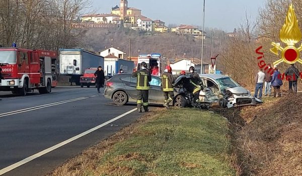 Incidente stradale Ferrere