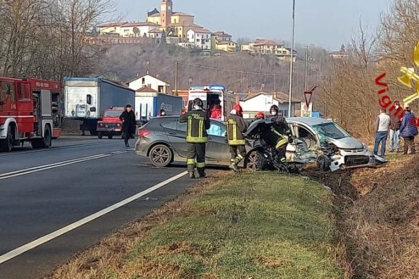 Incidente stradale Ferrere