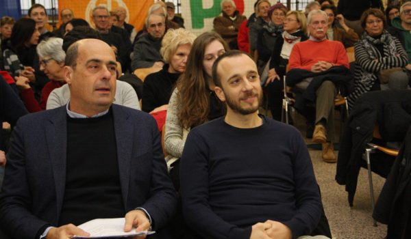 Nicola Zingaretti e Paolo Furia