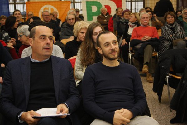 Nicola Zingaretti e Paolo Furia