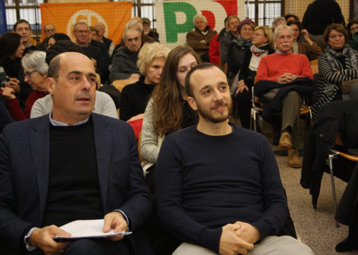Nicola Zingaretti e Paolo Furia