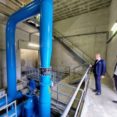 Inaugurazione nuovo serbatoio dell'acqua