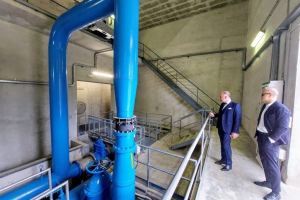 Inaugurazione nuovo serbatoio dell'acqua