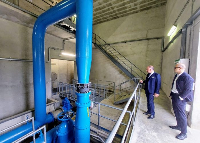 Inaugurazione nuovo serbatoio dell'acqua