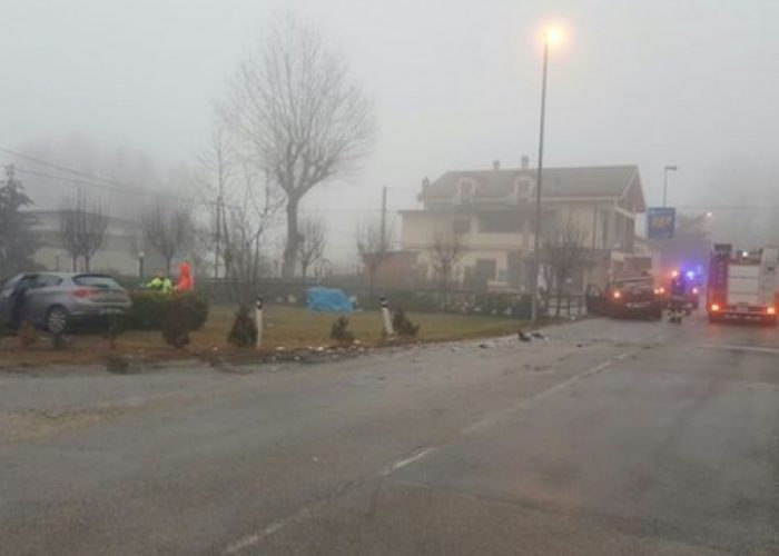 Incidente d'auto a Castel Boglione: 35enne ferito