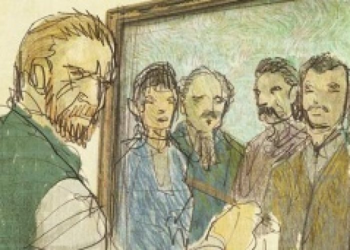 Ipotesi a fumetti sulla fine di Van Gogh