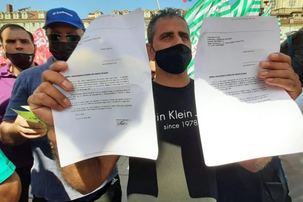 Lettere di licenziamento Embraco