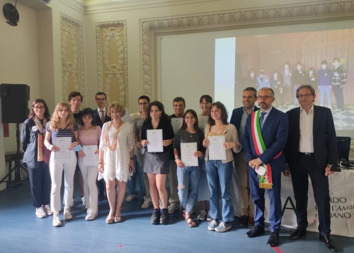 Liceo classico consegna attestati Fai 2022