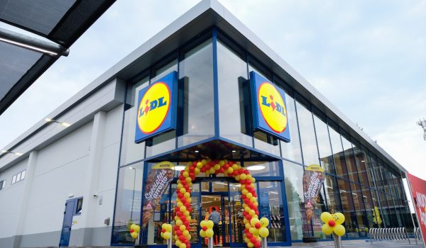 L'esterno del nuovo Lidl