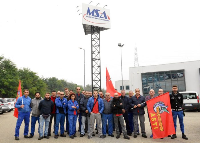MSA sciopero ottobre 2018