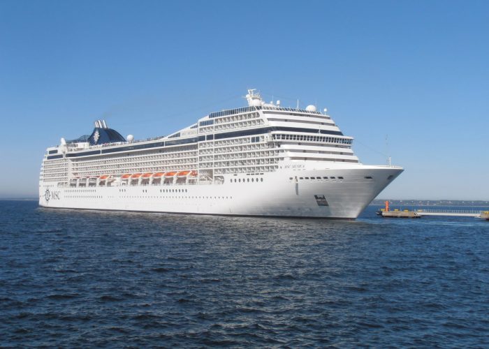 La nave Musica della Msc